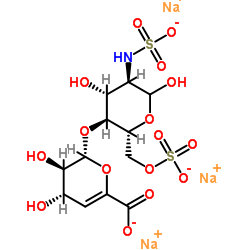 肝素二糖II-S三钠盐结构式