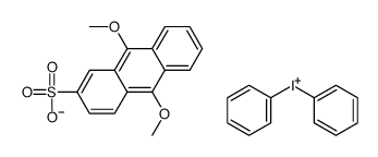 二苯基碘鎓9,10-二甲氧基蒽-2-磺酸结构式