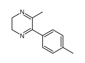 Pyrazine, 2,3-dihydro-5-methyl-6-(4-methylphenyl)- (9CI) Structure
