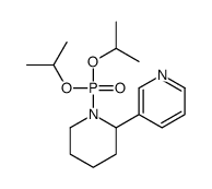 3-[1-di(propan-2-yloxy)phosphorylpiperidin-2-yl]pyridine Structure