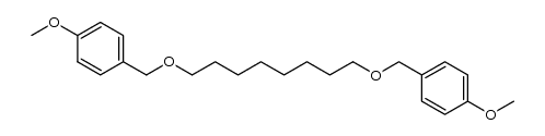 1,8-bis(4-methoxybenzyloxy)octane Structure