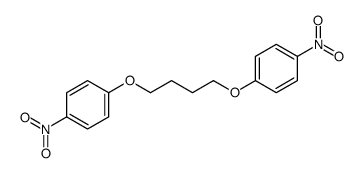 1-nitro-4-[4-(4-nitrophenoxy)butoxy]benzene结构式