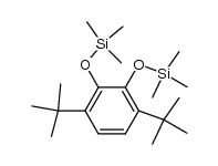1,2-bis(trimethylsiloxy)-3,6-di-tert-butylbenzene结构式