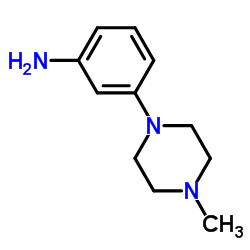 3-(4-Methylpiperazin-1-yl)aniline Structure