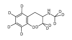(±)-Methamphetamine-D11 Structure
