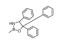 (4R)-2-甲基-4,5,5-三苯基-1,3,2-恶唑硼烷结构式