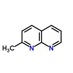 2-甲基-[1,8]-萘啶结构式