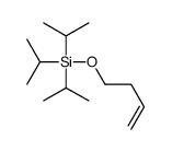 but-3-enoxy-tri(propan-2-yl)silane Structure