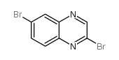 2,6-二溴喹喔啉结构式