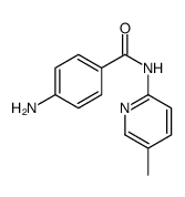 4-Amino-N-(5-methyl-2-pyridyl)benzamide Structure