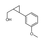 [(1S,2S)-2-(3-methoxyphenyl)cyclopropyl]methanol Structure