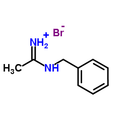 N-Benzylacetamidine (hydrobromide)结构式