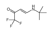 4-(tert-butylamino)-1,1,1-trifluorobut-3-en-2-one结构式