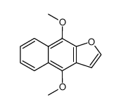 4,9-dimethoxynaphtho[2,3-b]furan结构式