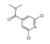 2,6-Dichloro-N,N-dimethylisonicotinamide Structure