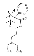 3-(diethylamino)propyl 3-phenylbicyclo[2.2.1]heptane-3-carboxylate Structure