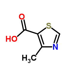 4-Methyl-1,3-thiazole-5-carboxylic acid Structure