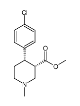 (3R,4R)-甲基4-(4-氯苯基)-1-甲基哌啶-3-羧酸盐图片