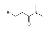 3-bromo-N,N-dimethylpropanamide Structure