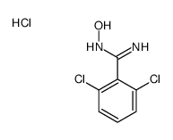 2,6-Dichlorobenzamidoxime hydrochloride结构式