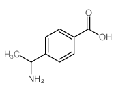4-(1-Aminoethyl)benzoic acid Structure