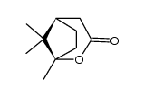1,8,8-trimethyl-2-oxabicyclo[3.2.1]octan-3-one Structure