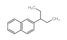 2-(1-Ethylpropyl)-Napthalene Structure