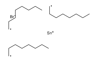 bromo(trioctyl)stannane结构式