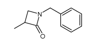 1-benzyl-3-methyl-2-azetidinone Structure