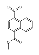 4-nitro-[1]naphthoic acid methyl ester结构式