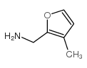 (3-甲基呋喃-2-基)甲胺结构式