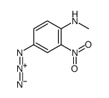 4-azido-N-methyl-2-nitroaniline Structure