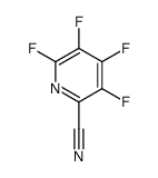 3,4,5,6-四氟吡啶-2-氰基结构式