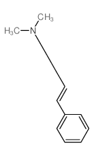 (E)-N,N-dimethyl-5-phenyl-pent-4-en-1-amine structure