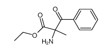 Phenylalanine,-alpha--methyl--bta--oxo-,ethyl ester Structure