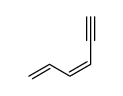 cis-1,3-hexadien-5-yne结构式