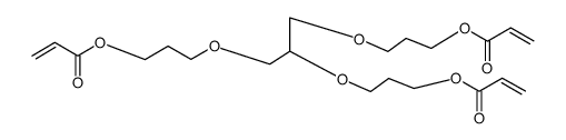 甘油丙氧杂酸(1PO/OH)三丙烯酸结构式