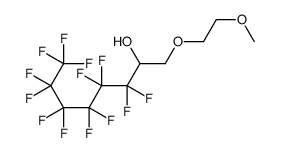 3,3,4,4,5,5,6,6,7,7,8,8,8-tridecafluoro-1-(2-methoxyethoxy)octan-2-ol Structure