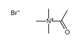 acetyl(trimethyl)azanium,bromide Structure