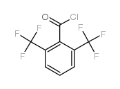 2,6-bis(trifluoromethyl)benzoyl chloride structure