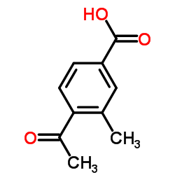 4-Acetyl-3-methylbenzoic acid Structure