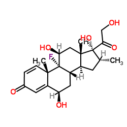 6-hydroxydexamethasone structure