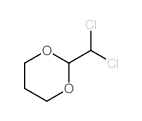 1,3-Dioxane,2-(dichloromethyl)-结构式