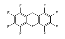 1,2,3,4,5-pentafluoro-6-[(2,3,4,5,6-pentafluorophenyl)methyl]benzene结构式