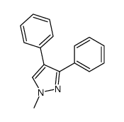 1-methyl-3,4-diphenylpyrazole Structure