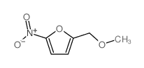 2-(甲氧基甲基)-5-硝基呋喃结构式
