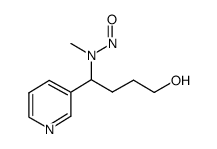 4-(N-甲基-N-亚硝胺)-4-(3-吡啶基)丁醇结构式