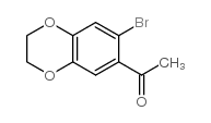 2'-溴-4',5'-(乙二氧基)苯乙酮结构式