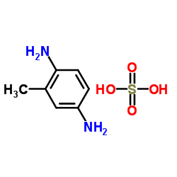 2,5-diaminotoluenesulfate Structure