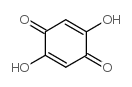 2,5-二羟基-1,4-苯喹酮结构式